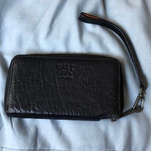 Will Leather Goods Wristlet Wallet USED
